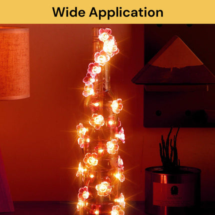 LED Cherry Blossom Flower String Light 