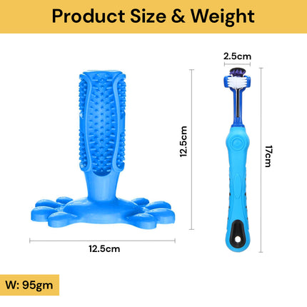 BUY Dog Toothbrush Chew Toy GET Pet Toothbrush FREE