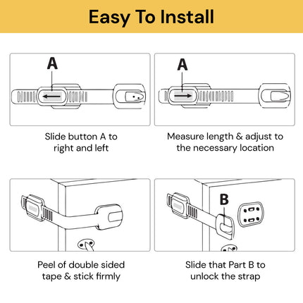 4PCs Child Safety Locks