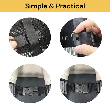 Baby Car Safety Seat Strap Clip
