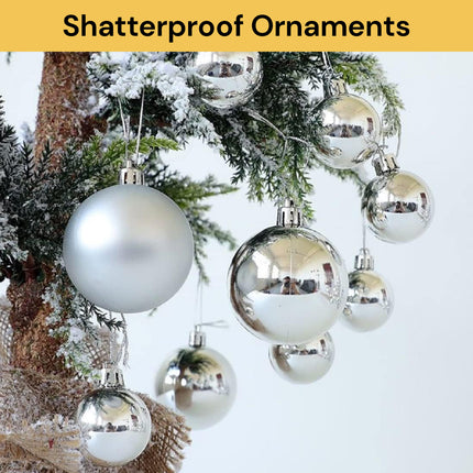 24PCs Christmas Tree Decor Hanging Balls