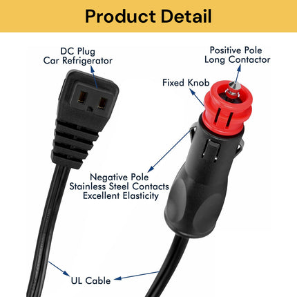 12V Merit and Cigarette Lighter Plug