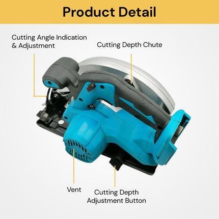 Cordless Brushless 7'' Circular Saw