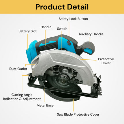 Cordless Brushless 7'' Circular Saw