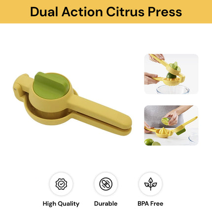 Dual-Action Citrus Press