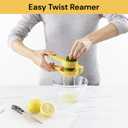 Dual-Action Citrus Press