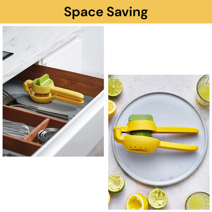 Dual-Action Citrus Press