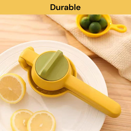 Dual-Action Citrus Press