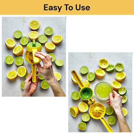 Dual-Action Citrus Press