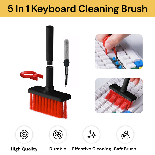 5 In 1 Keyboard Cleaning Brush