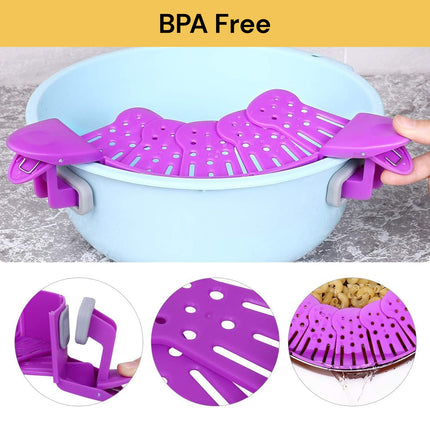 Clip On Kitchen Strainer