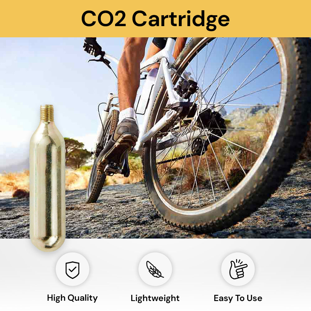 16g CO2 Cartridge Tyre Air Inflator Co2ThreadedCartridge01