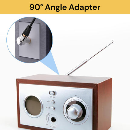 TV Aerial Coaxial Adaptor