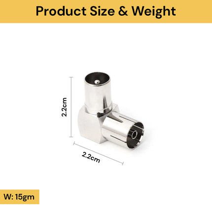 TV Aerial Coaxial Adaptor