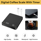 Digital Coffee Scale With Timer