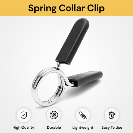 Barbell Spring Collar Clips CollarClip01