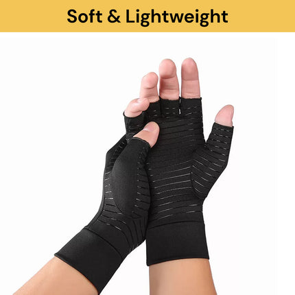 Pair Of Hand Compression Gloves