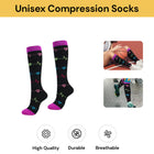 Pair Of Unisex Compression Socks