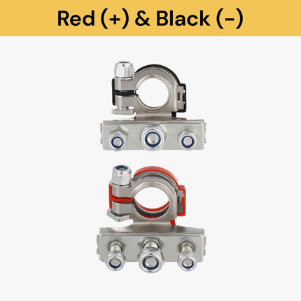 12V 3 Way Battery Terminal Connectors