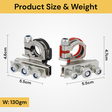 12V 3 Way Battery Terminal Connectors