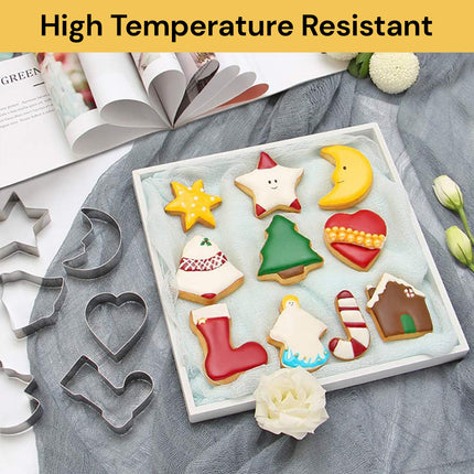 10PCs Christmas Cookie Cutter Set