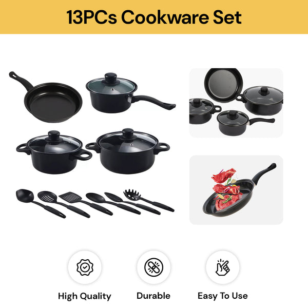 13PCs Cookware Set