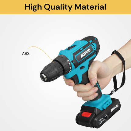28V Cordless Driver Drill Kit