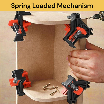 4PCs Adjustable Woodworking Corner Clamps