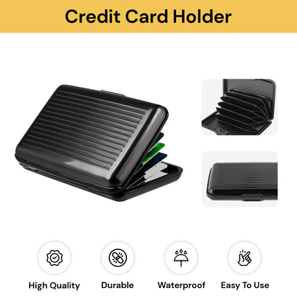 6 Slots Credit Card Holder