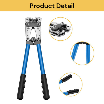 Wire Crimper Terminal Crimping Tool Kit