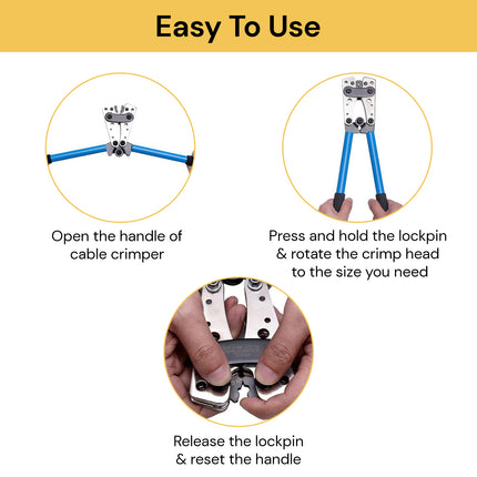 Wire Crimper Terminal Crimping Tool Kit