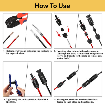 33PCs Solar Crimping Tools