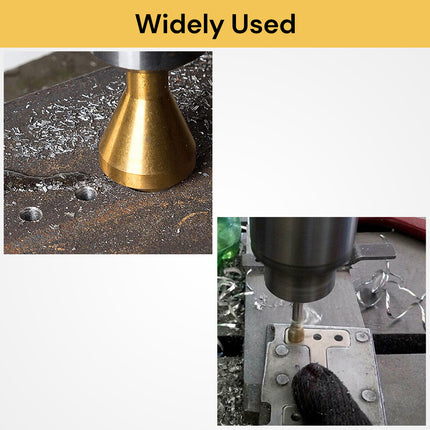 4 PCs Chamfer Deburring Crosshole Tool