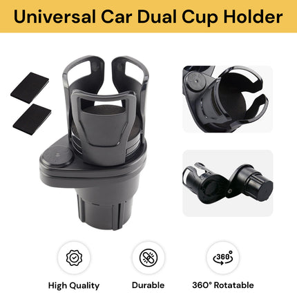 Universal Car Dual Cup Holder