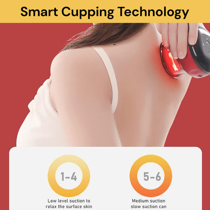 Electric Heating Multi Gear Cupping Massager