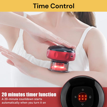 Electric Heating Multi Gear Cupping Massager