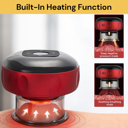 Electric Heating Multi Gear Cupping Massager