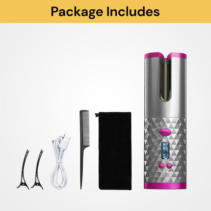 2 in 1 Wireless Automatic Hair Curler