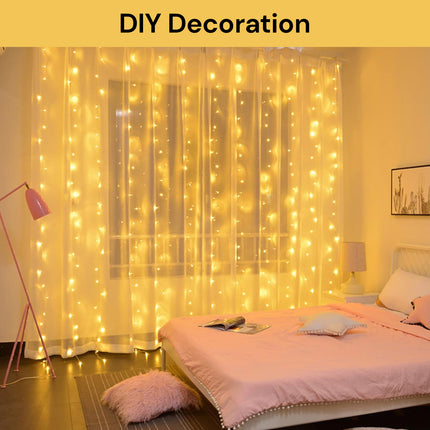 LED Music Curtain String Light