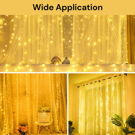 LED Music Curtain String Light