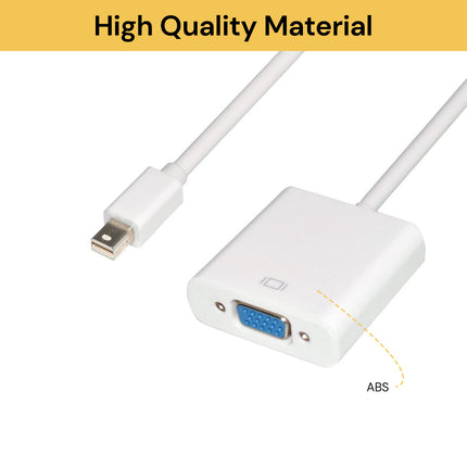 Mini Display Port To VGA Adapter