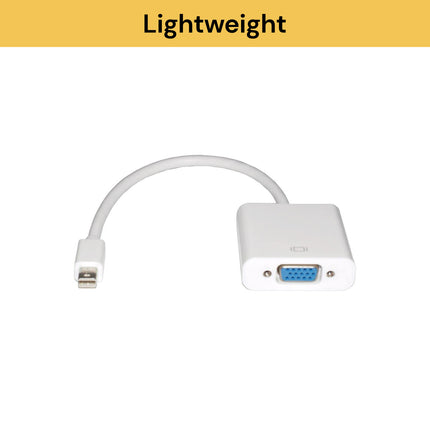 Mini Display Port To VGA Adapter