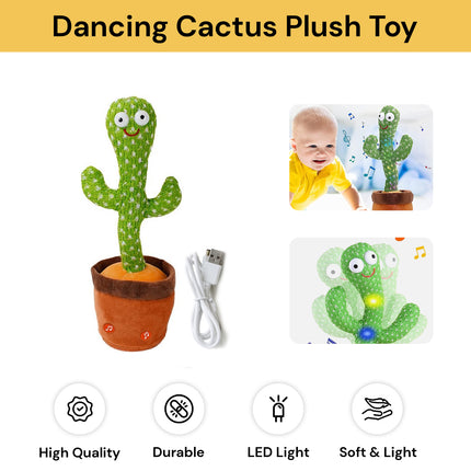 Dancing Cactus Plush Toy