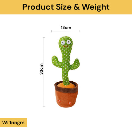 Dancing Cactus Plush Toy