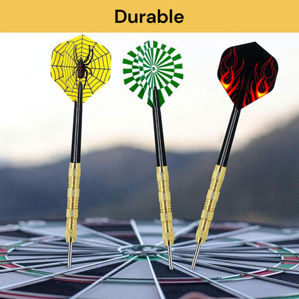 15PCs (5 Sets) Steel Tip Darts