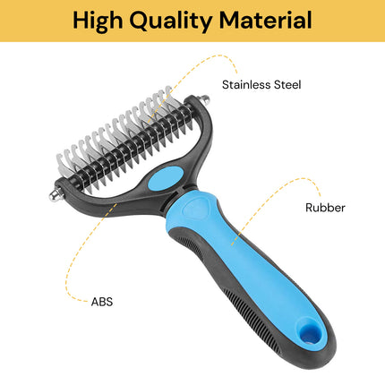 Pet Deshedding Comb Brush