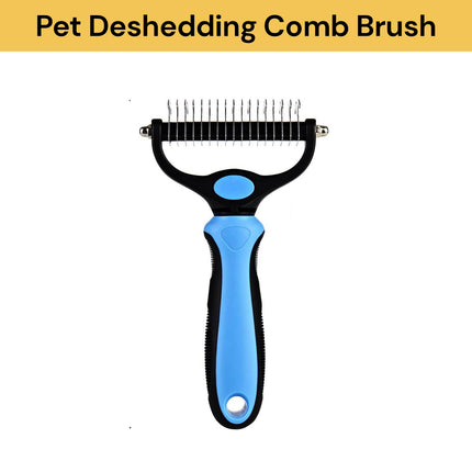 Pet Deshedding Comb Brush