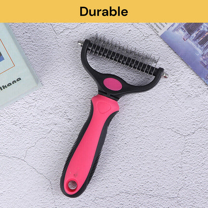 Pet Deshedding Comb Brush