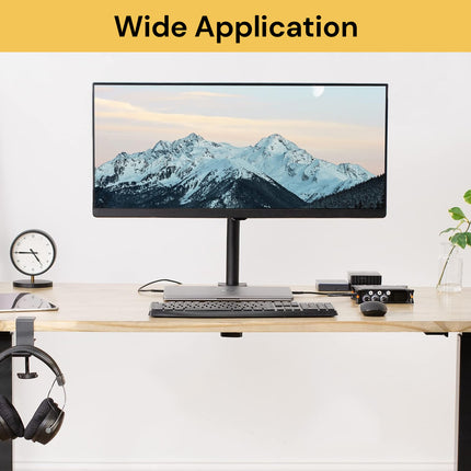 Single VESA Monitor Desk Mount Stand
