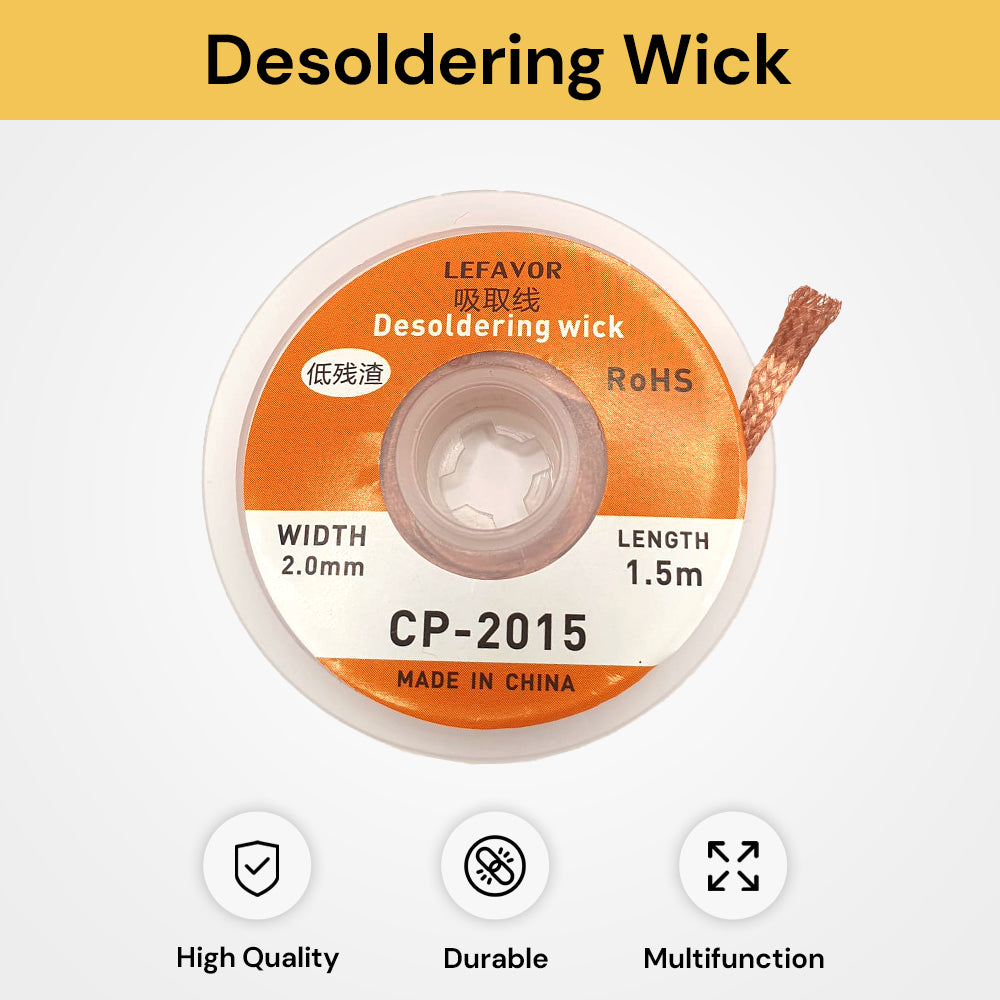 Desoldering Wick Solder Braid for Desoldering Copper ezonedeal